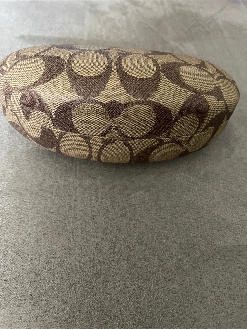 Coach Brown  Sunglasses Case
